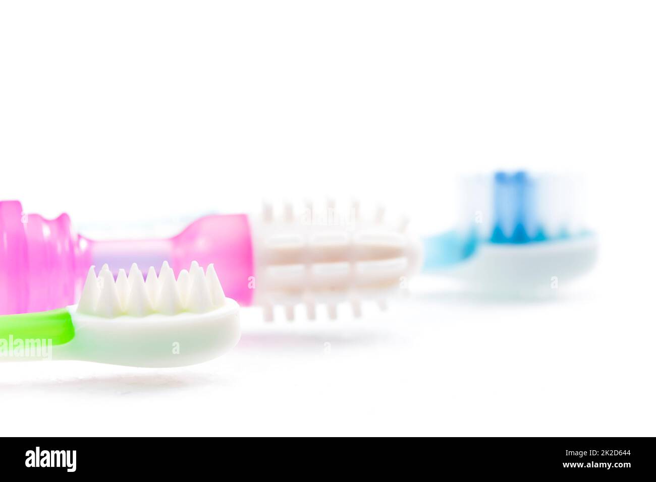 Ancora vita tettarelle e spazzolino da denti Foto Stock