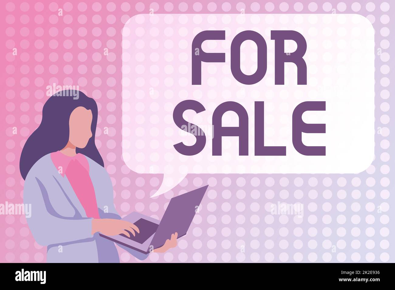 Segno di scrittura a mano per la vendita. Approccio commerciale mettere a disposizione di proprietà veicolo casa per essere acquistato da altri studiando linguaggi di programmazione, codificando e sviluppando nuovo videogioco Foto Stock