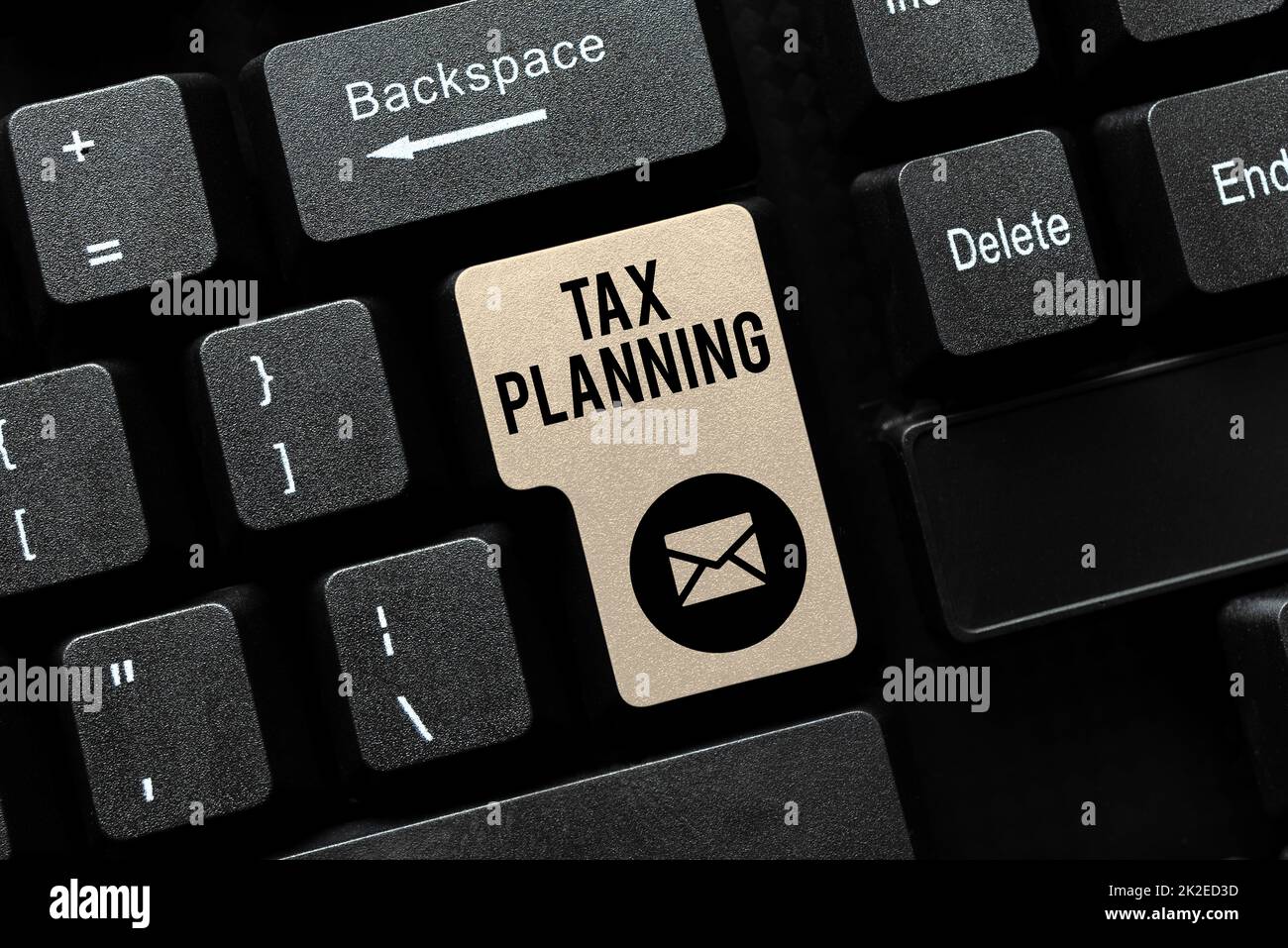 Testo che mostra la pianificazione fiscale dell'ispirazione. Analisi concettuale della foto della situazione finanziaria o piano da una prospettiva fiscale conversione di dati analogici in media digitali, digitando Forum Suggerimenti utili Foto Stock
