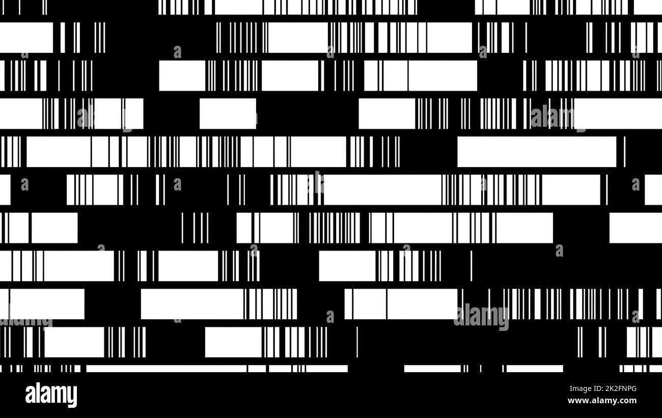 Bit stream sfondo pixel digitale Foto Stock