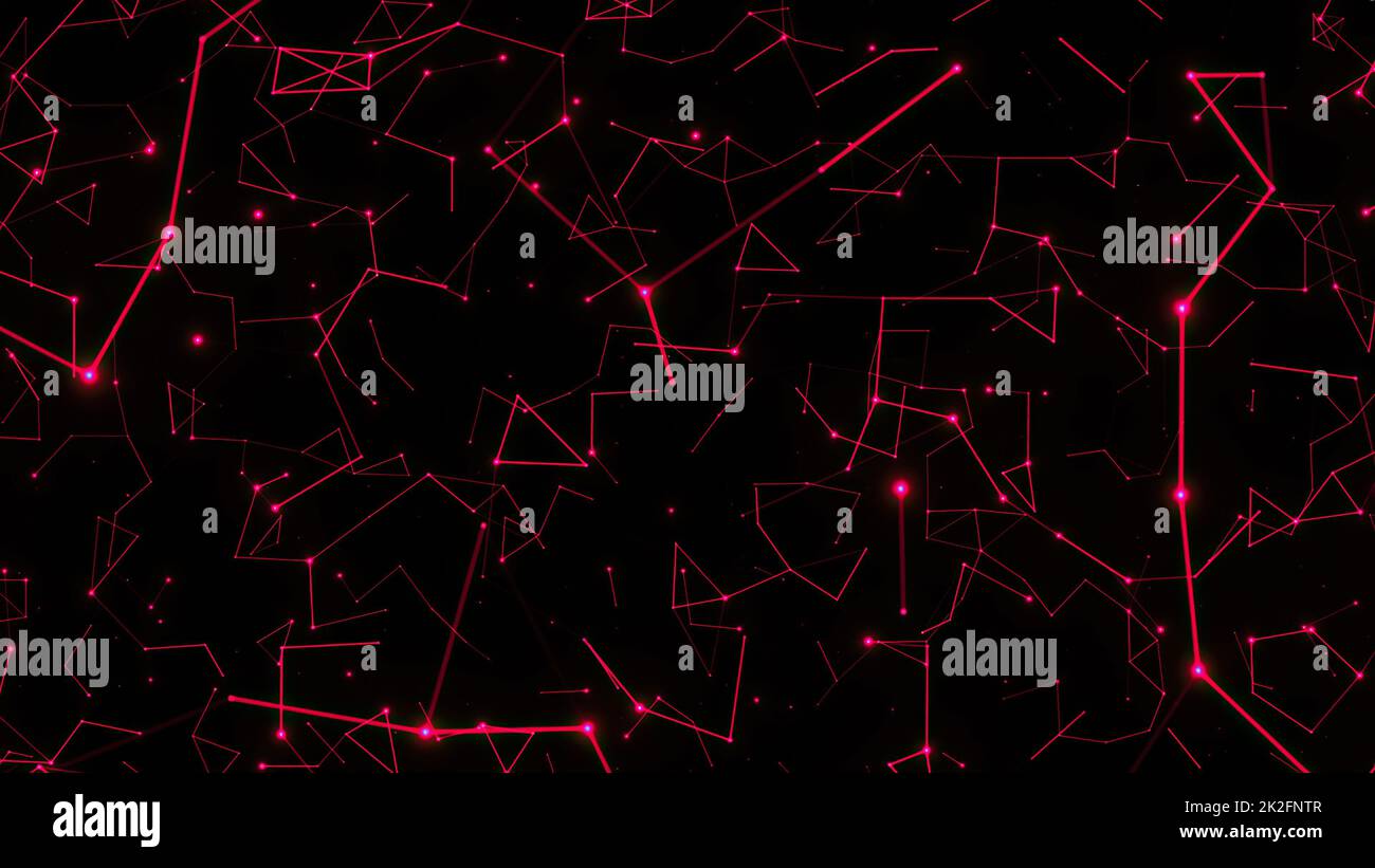 Astratto Plexus tecnologia Scienza e Ingegneria Foto Stock