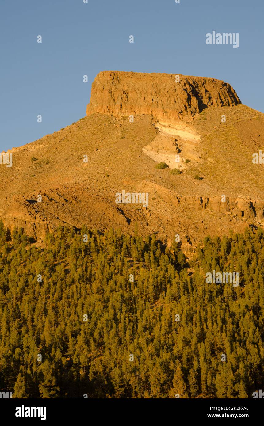 Scogliera Sombrero de Chasna. Foto Stock
