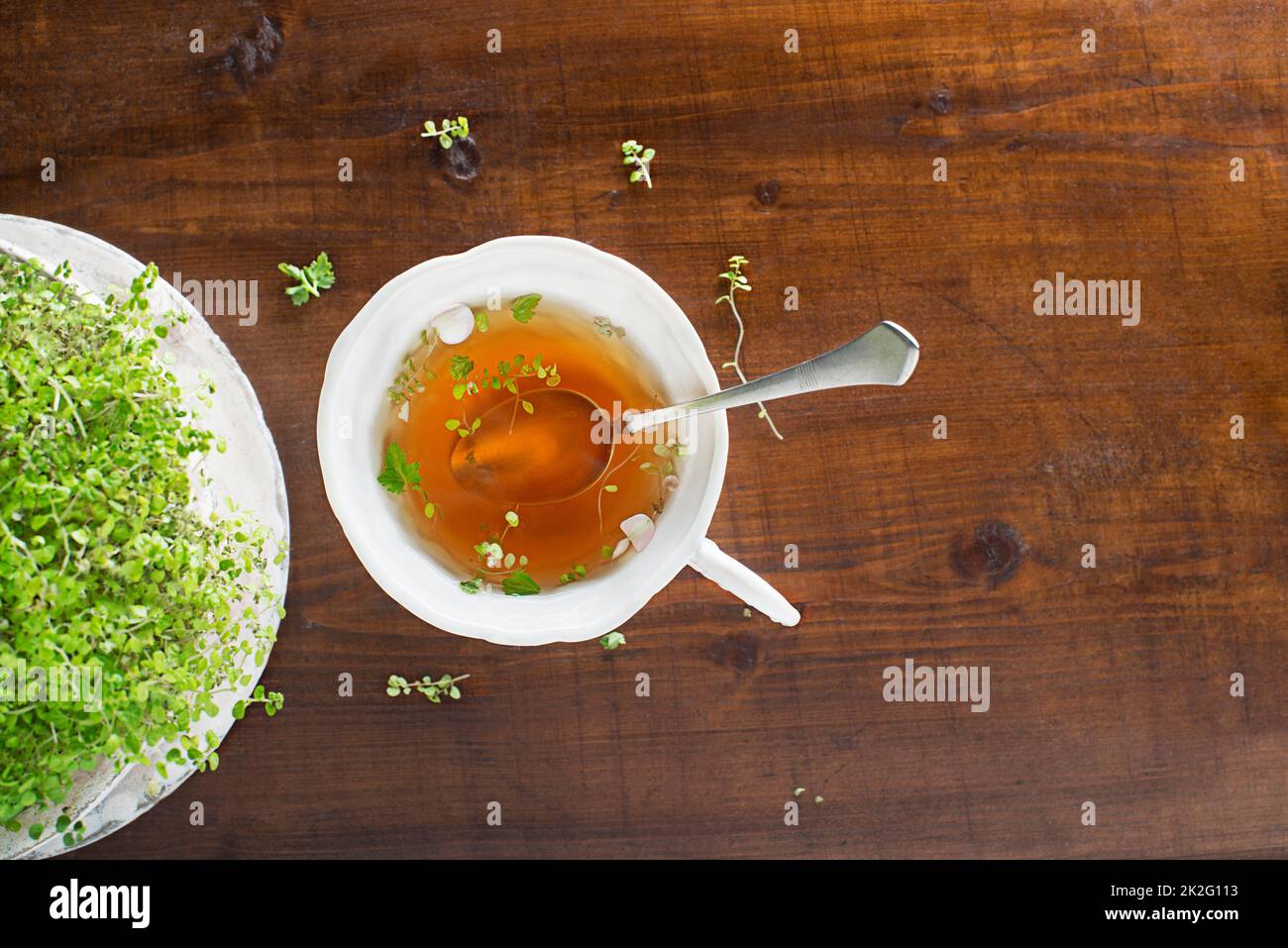 Tazza di tè Foto Stock