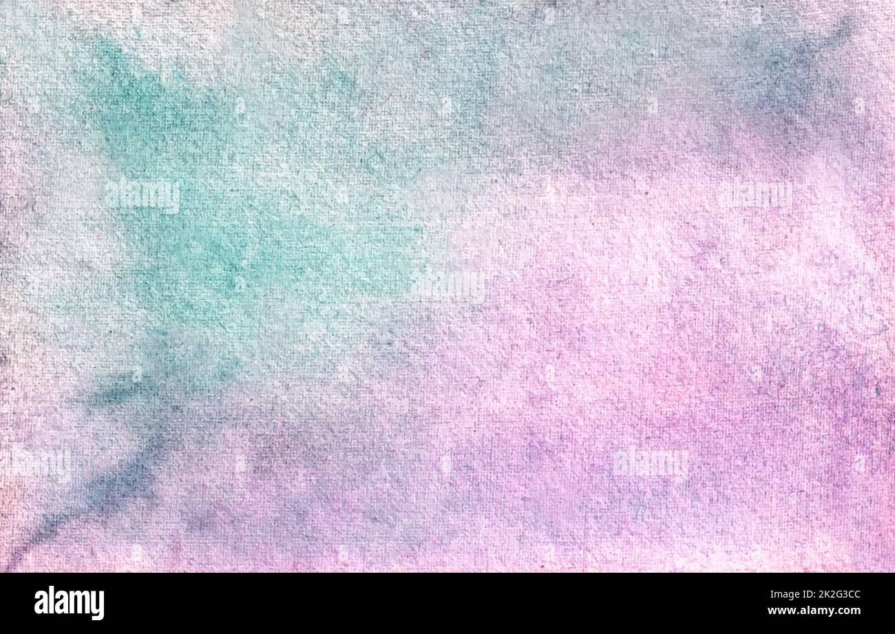 Grunge rosa, viola sfumatura acquerello sfondo texture per il design. Sfondo dipinto ad acqua, sfondo senza cuciture ad alta risoluzione. Il campo è vuoto Foto Stock
