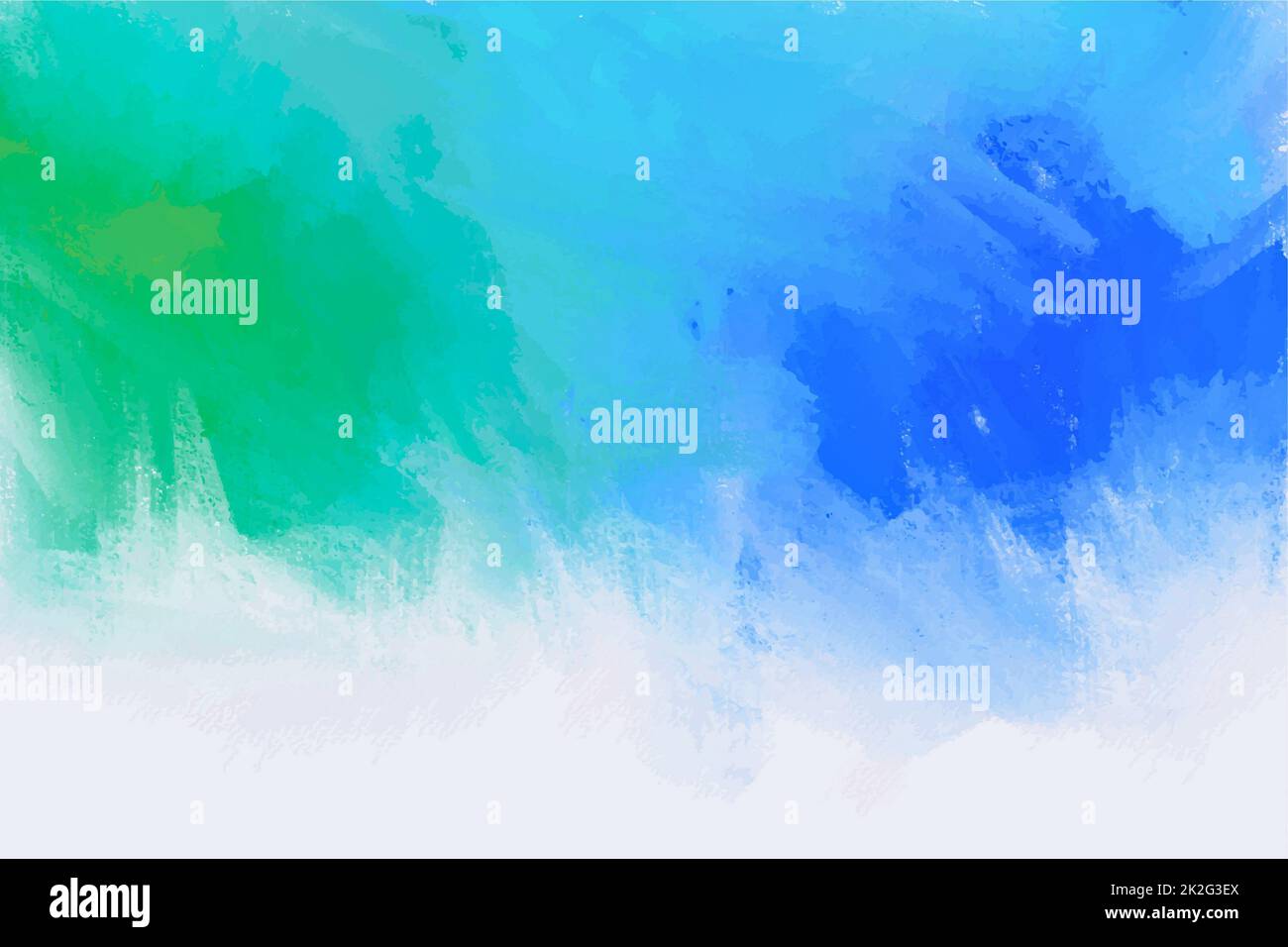 Struttura astratta dello sfondo, colori tenui blu, verde e bianco acquerello sfumature dipinte a mano. Texture ad alta risoluzione per il design. Spazio vuoto per Foto Stock