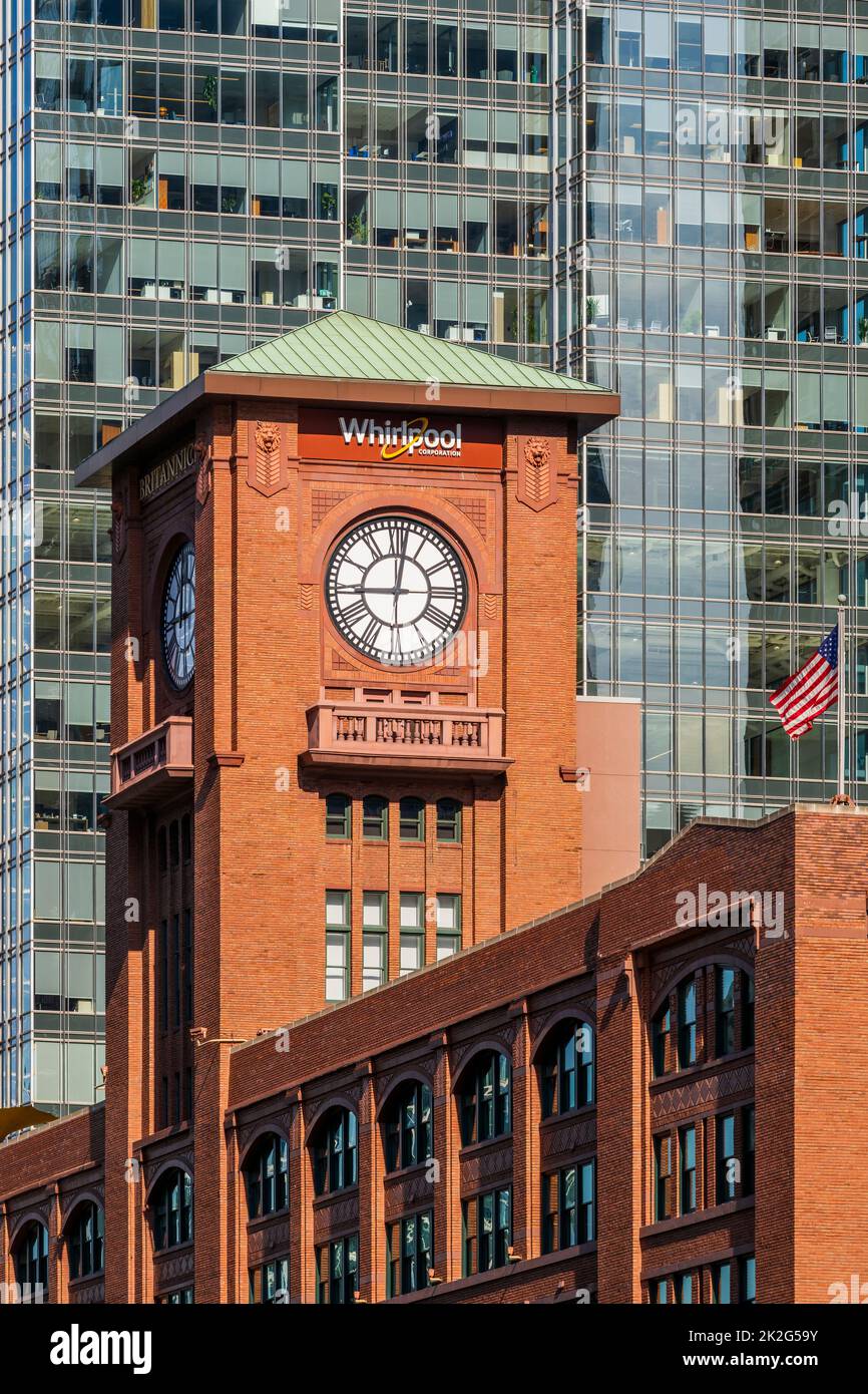 Reid Murdoch Building (edificio centrale della città di Chicago), Chicago, Illinois, USA Foto Stock