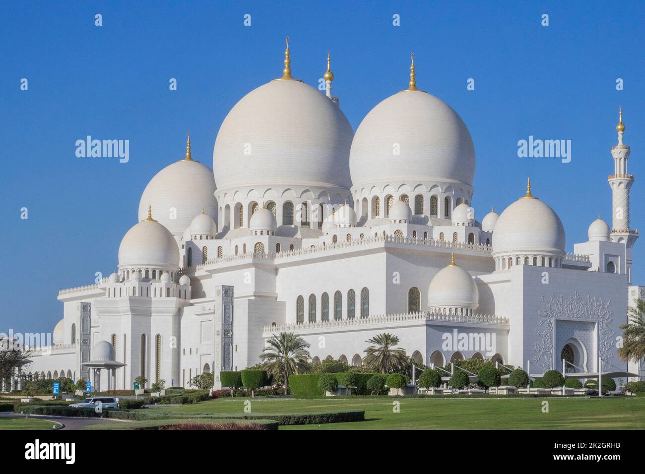 Emirati Arabi Uniti , Abu Dhabi - Grande Moschea Sheikh Zayed Foto Stock