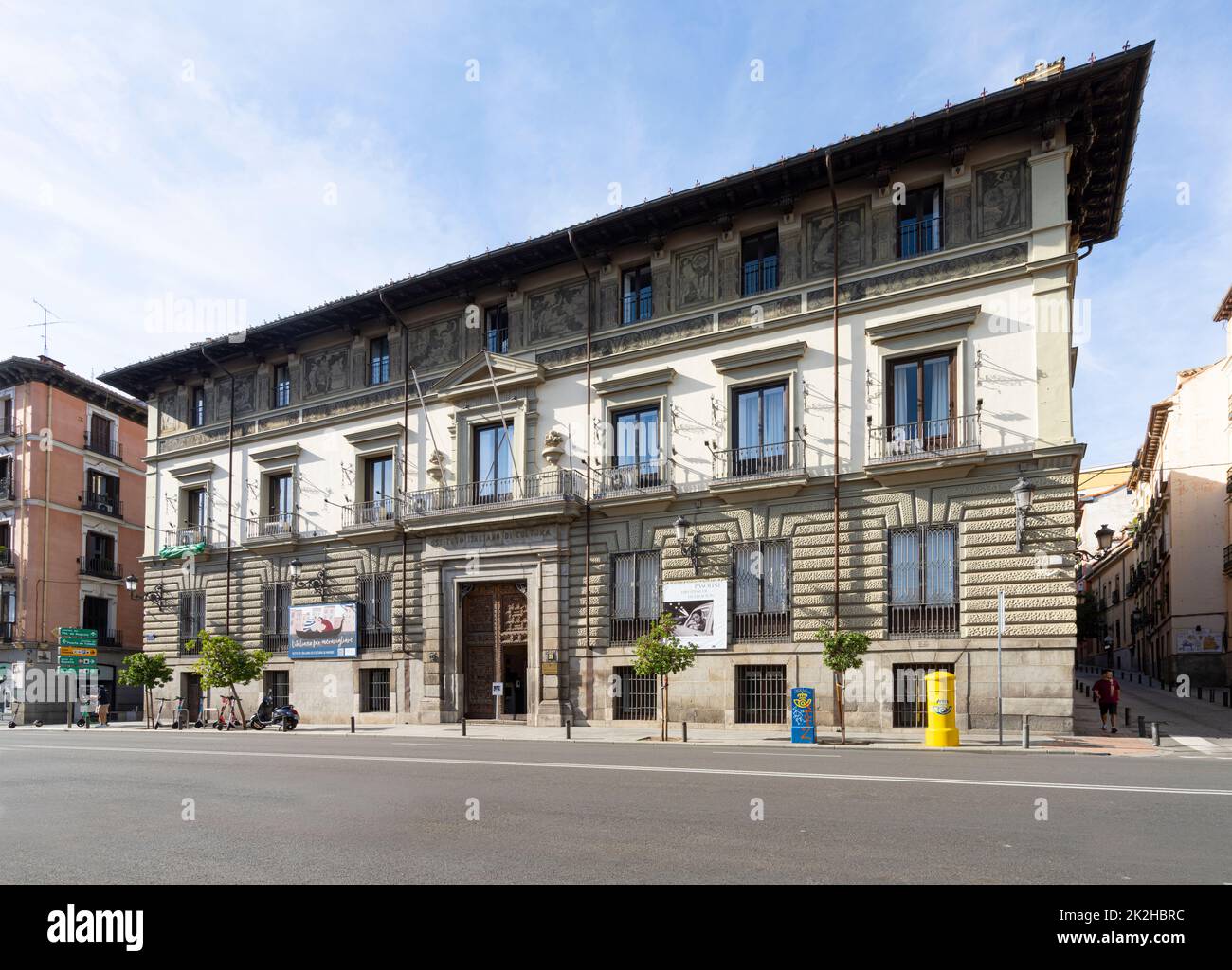 Madrid, Spagna, settembre 2022. Vista esterna dell'Istituto Italiano di Cultura nel centro della città Foto Stock