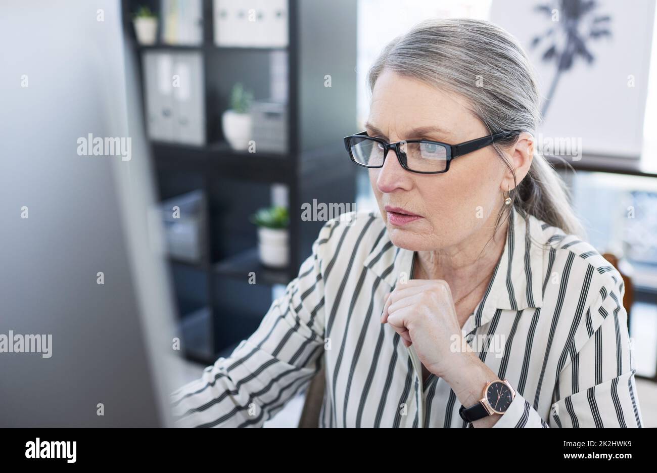 Lavorare sodo per vedere il successo diventare suo Foto Stock