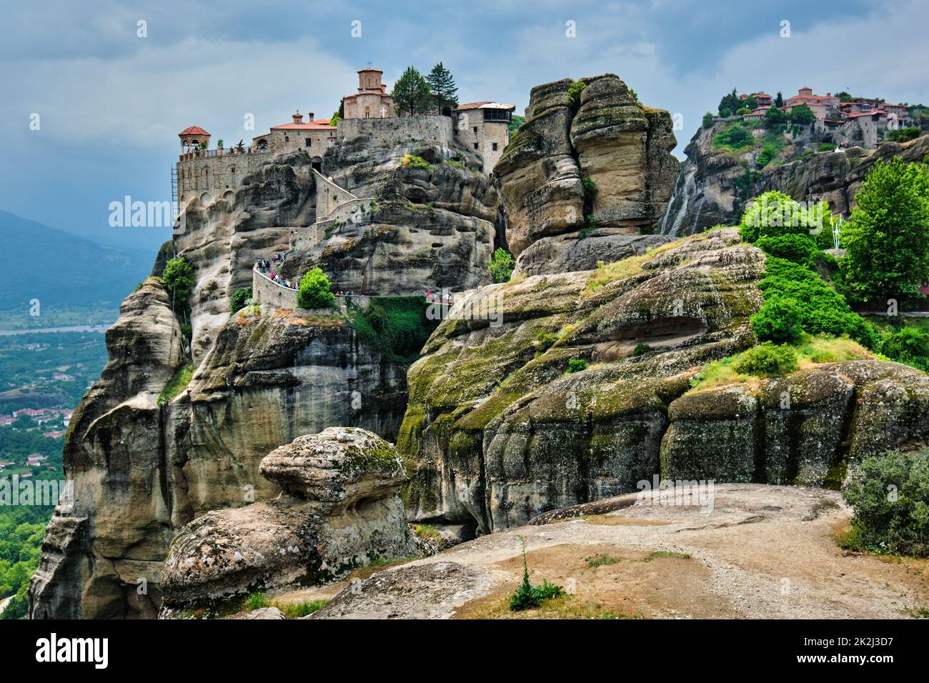 I monasteri di Meteora, Grecia Foto Stock