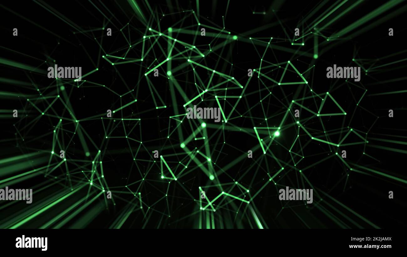 Astratto Plexus tecnologia Scienza e Ingegneria background Foto Stock