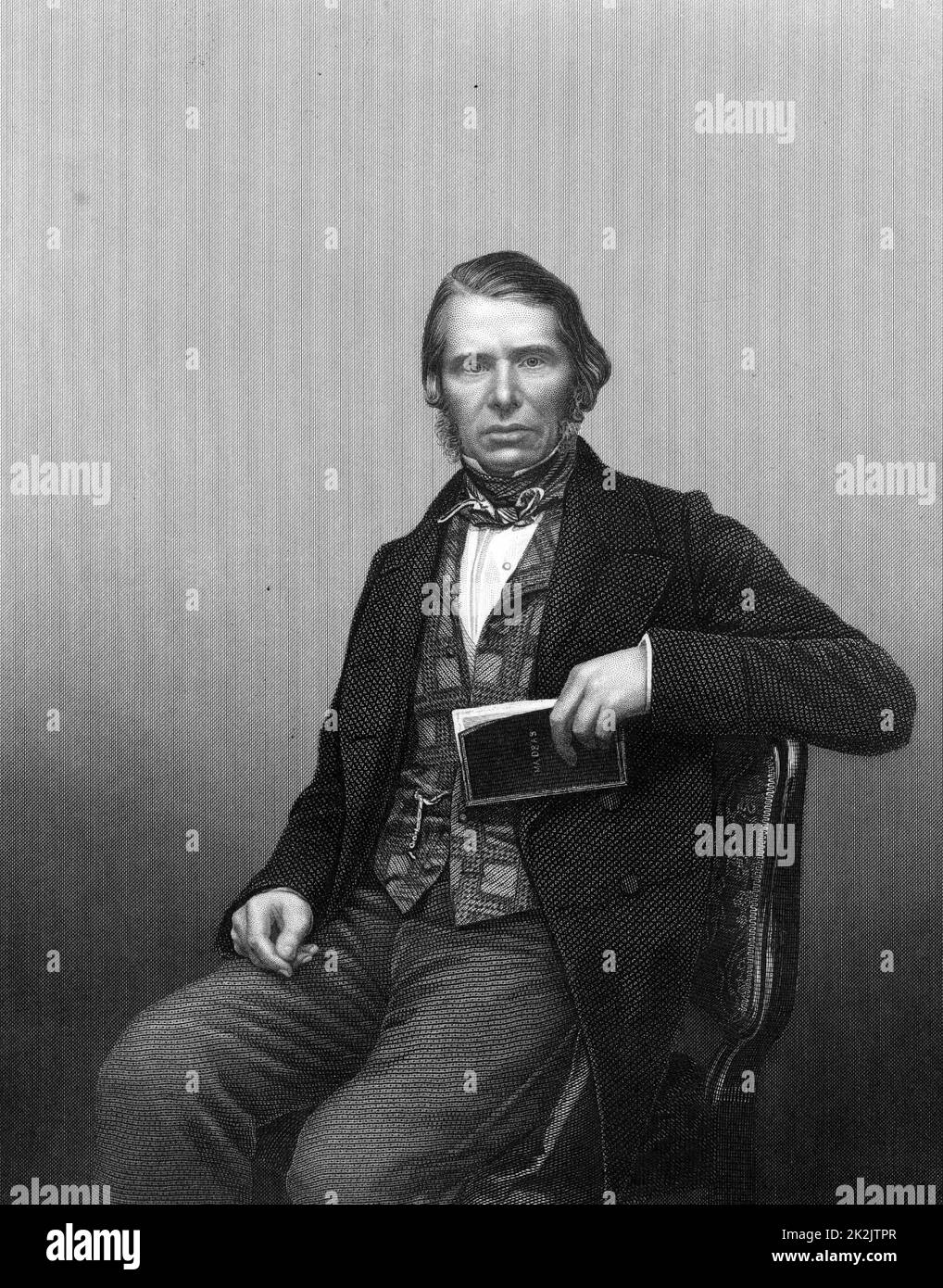 Charles Edward Trevelyan (1807-1876) Amministratore coloniale britannico e funzionario. Governatore di Madras, India, 1859-60. Cognato di Thomas Babington Macaulay. Incisione da 'The Illustrated News of the World' (Londra, C1860). Foto Stock