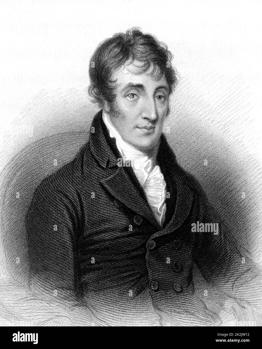James Grahame (1765-1811) poeta e clero scozzese. Incisione da 'Un Dizionario biografico di eminenti Scotsmen' di Thomas Thomson (1870). Foto Stock