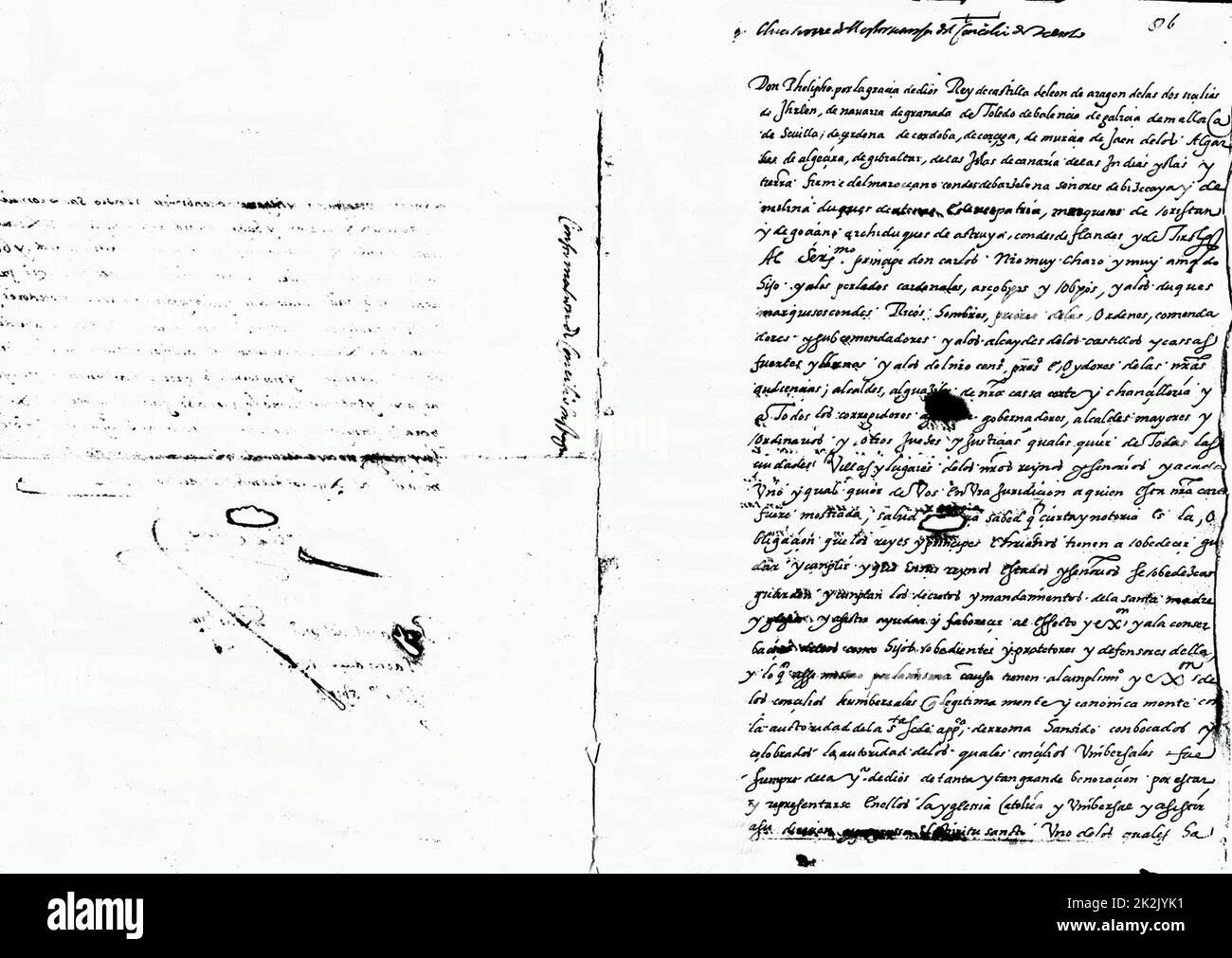 Concilio di Trento, luglio 12, 1564 Foto Stock