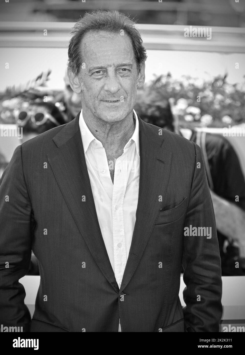 Vincent Lindon, presidente della giuria Photocall 75th Festival del Cinema di Cannes 17 maggio 2022 Foto Stock