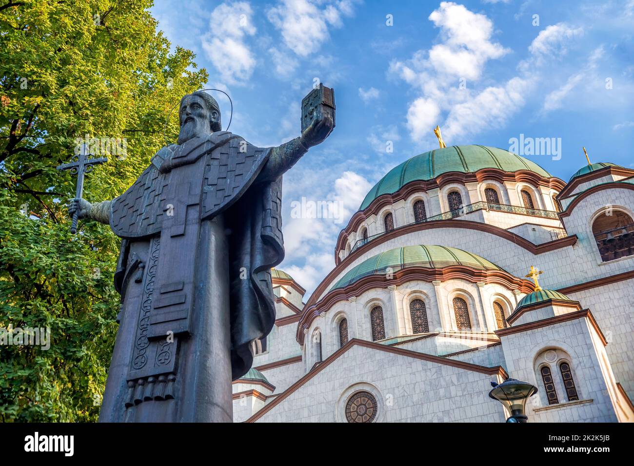 Chiesa di San Sava. Belgrado, Serbia Foto Stock