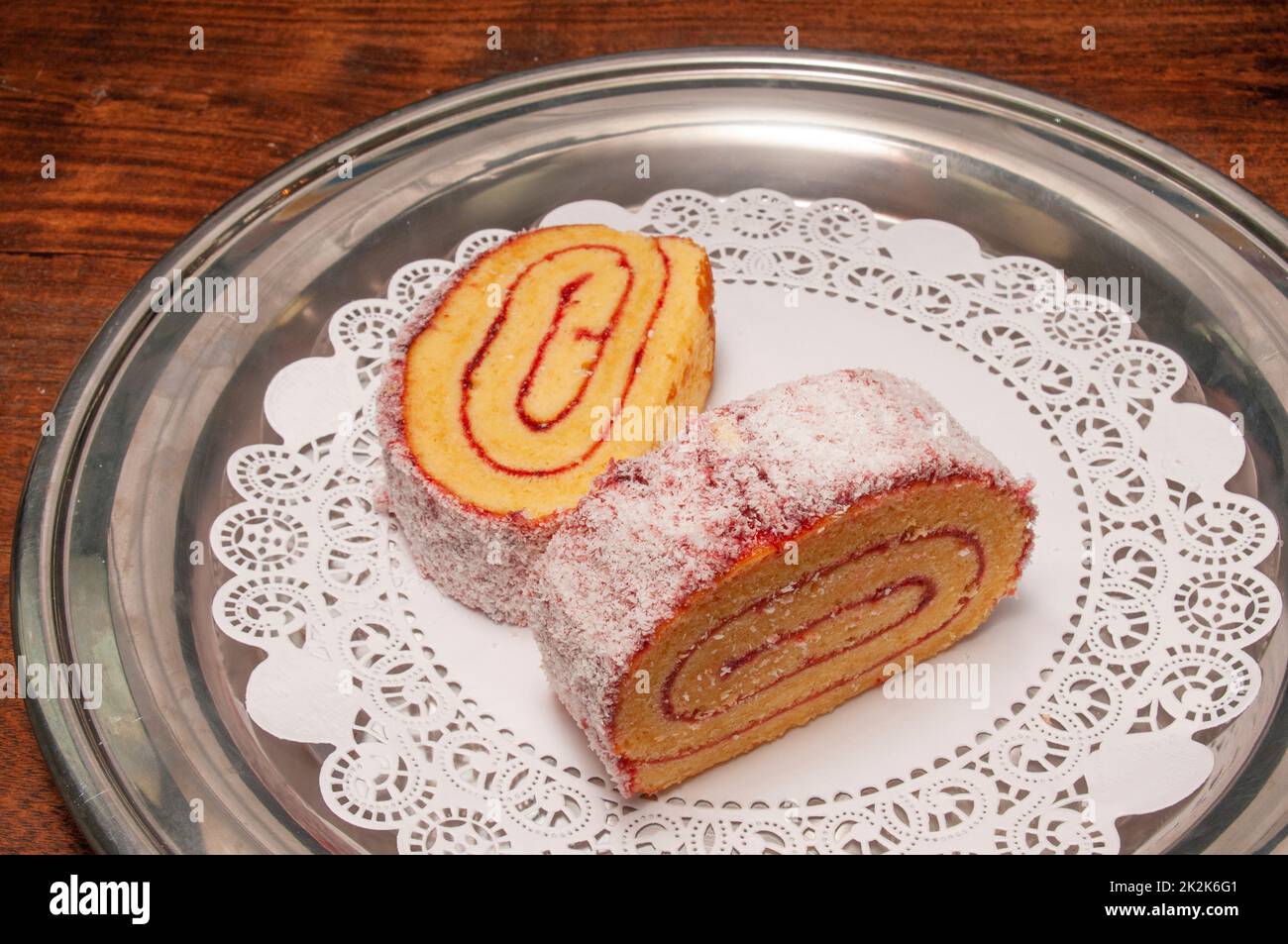 Deliziosa torta di gelatina Foto Stock
