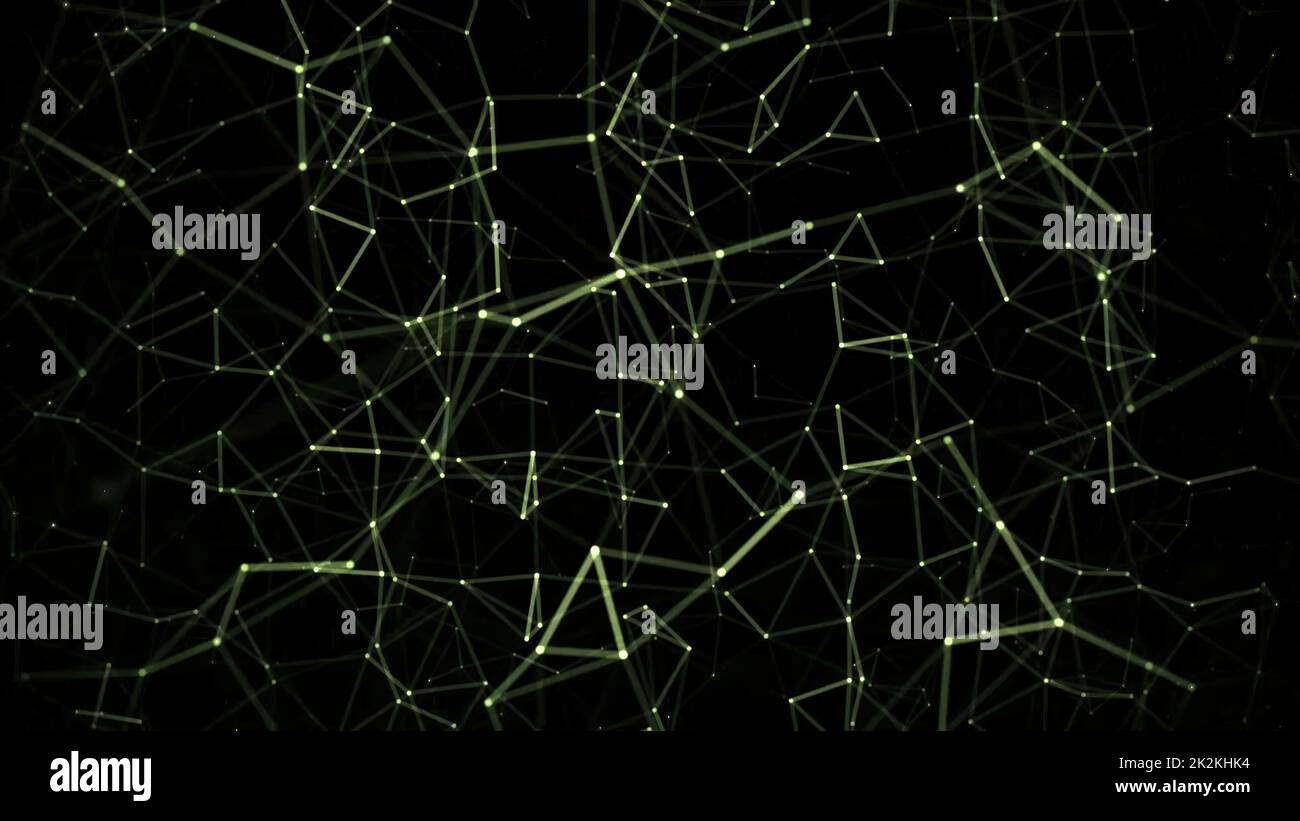 Concetto astratto di scienza tecnologica del plesso Foto Stock