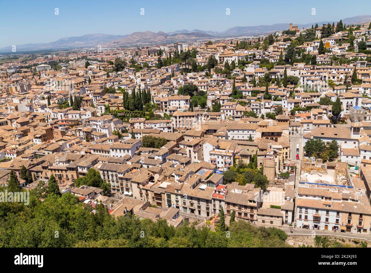Città di Granada Foto Stock
