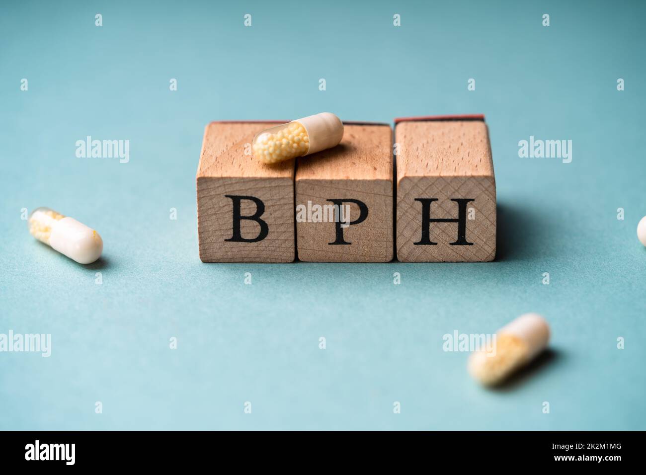 Ingrossamento della malattia della prostata e dell'età Foto Stock