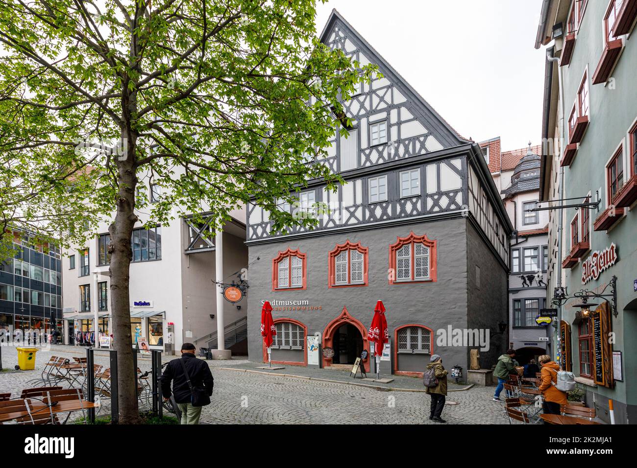 Stadtmuseum und Kunstsammlung Jena in der „Göhre“ Foto Stock