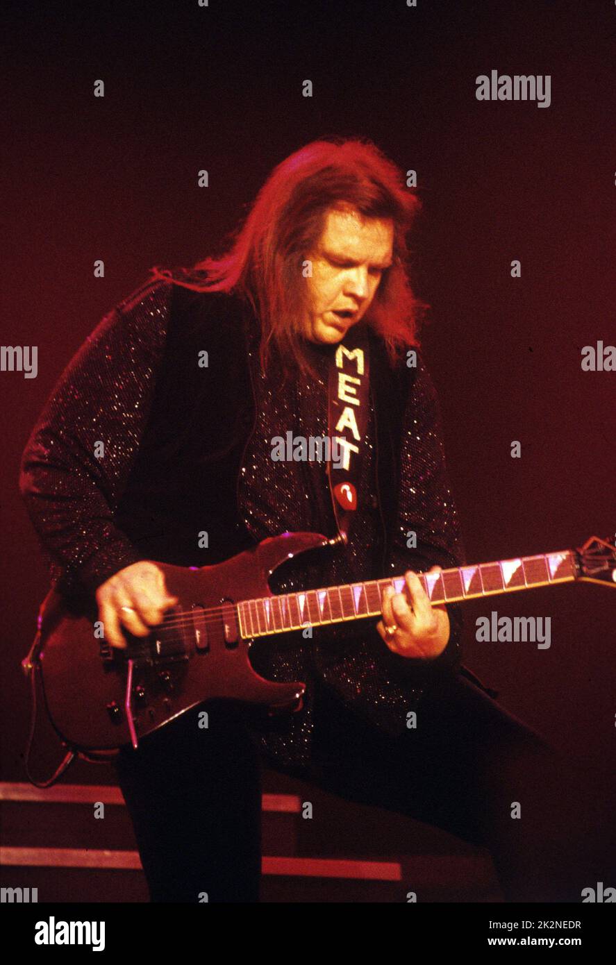 MEATLOAF ; live at Wembley Arena, London, UK ; 18 Aprile 1996 ; Credit : Mel Longhurst / Performing Arts Images ; www.performingartsimages.com Foto Stock