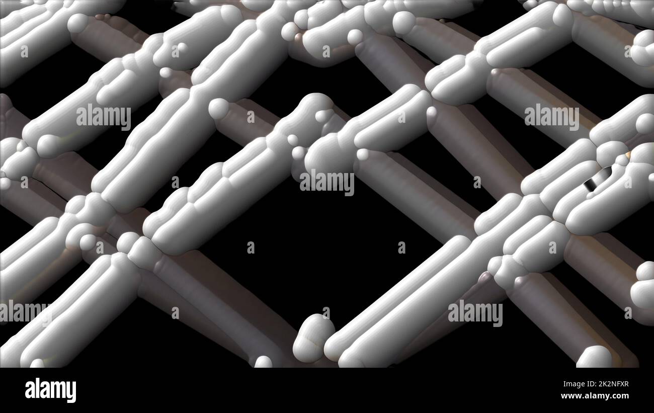 Rigonfiamento astratto Foto Stock