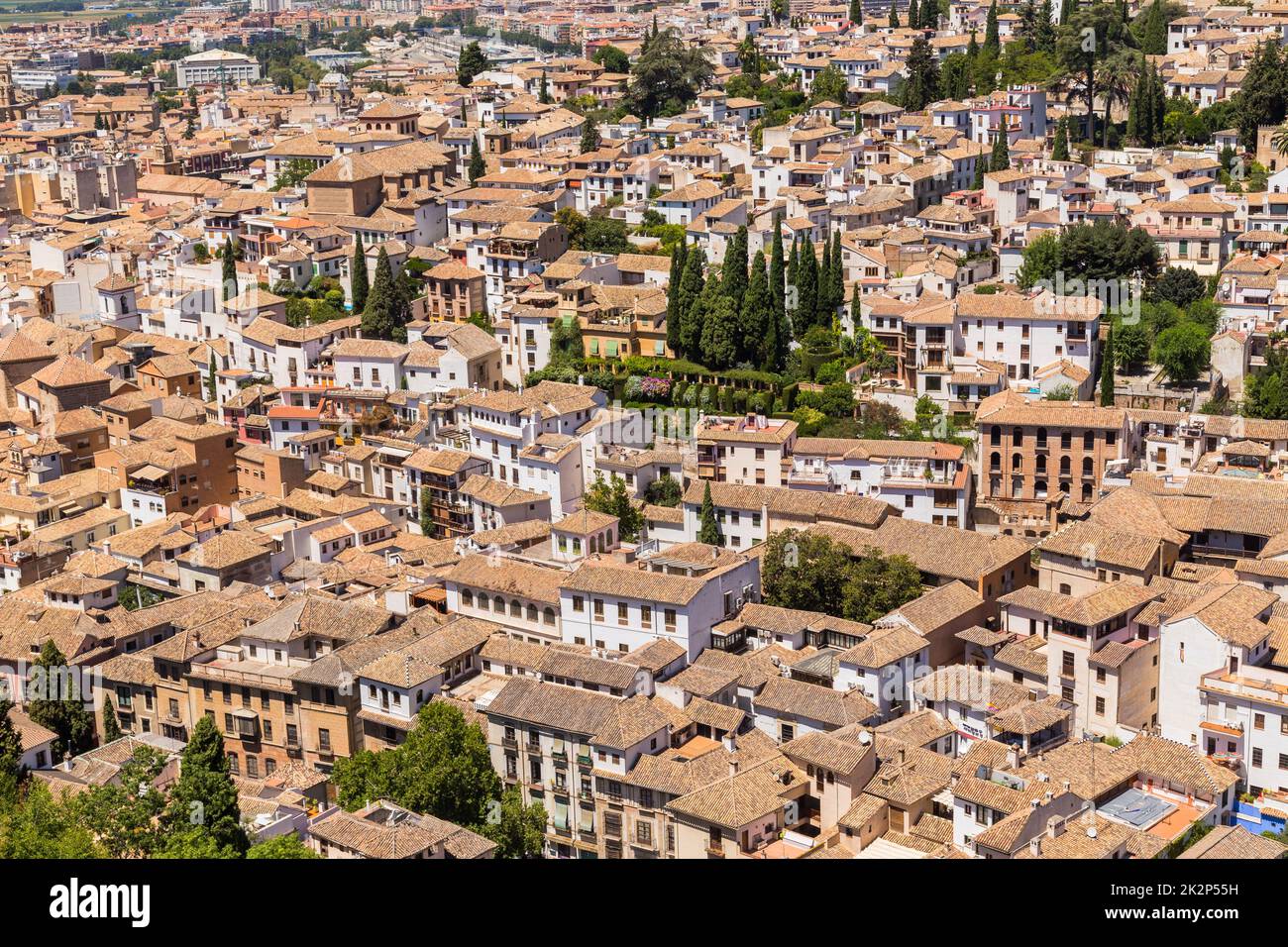 Città di Granada Foto Stock
