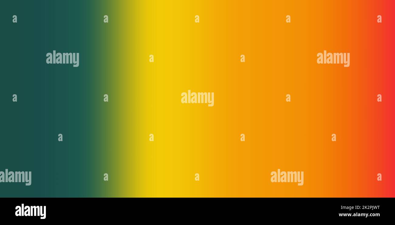 Modello di sfondo a gradiente astratto panoramico colori caldi - vettore Foto Stock