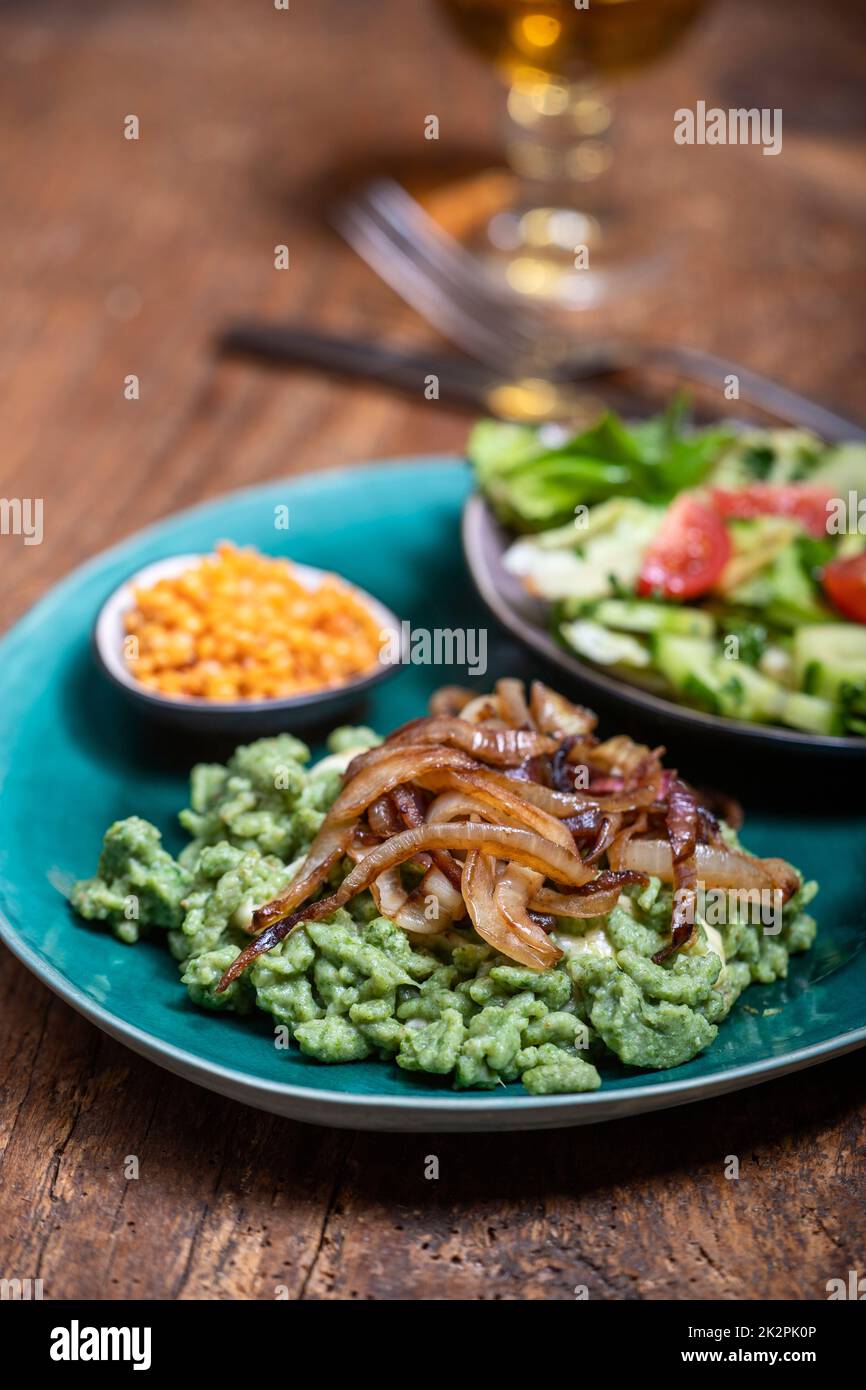 spinaci bavaresi Foto Stock