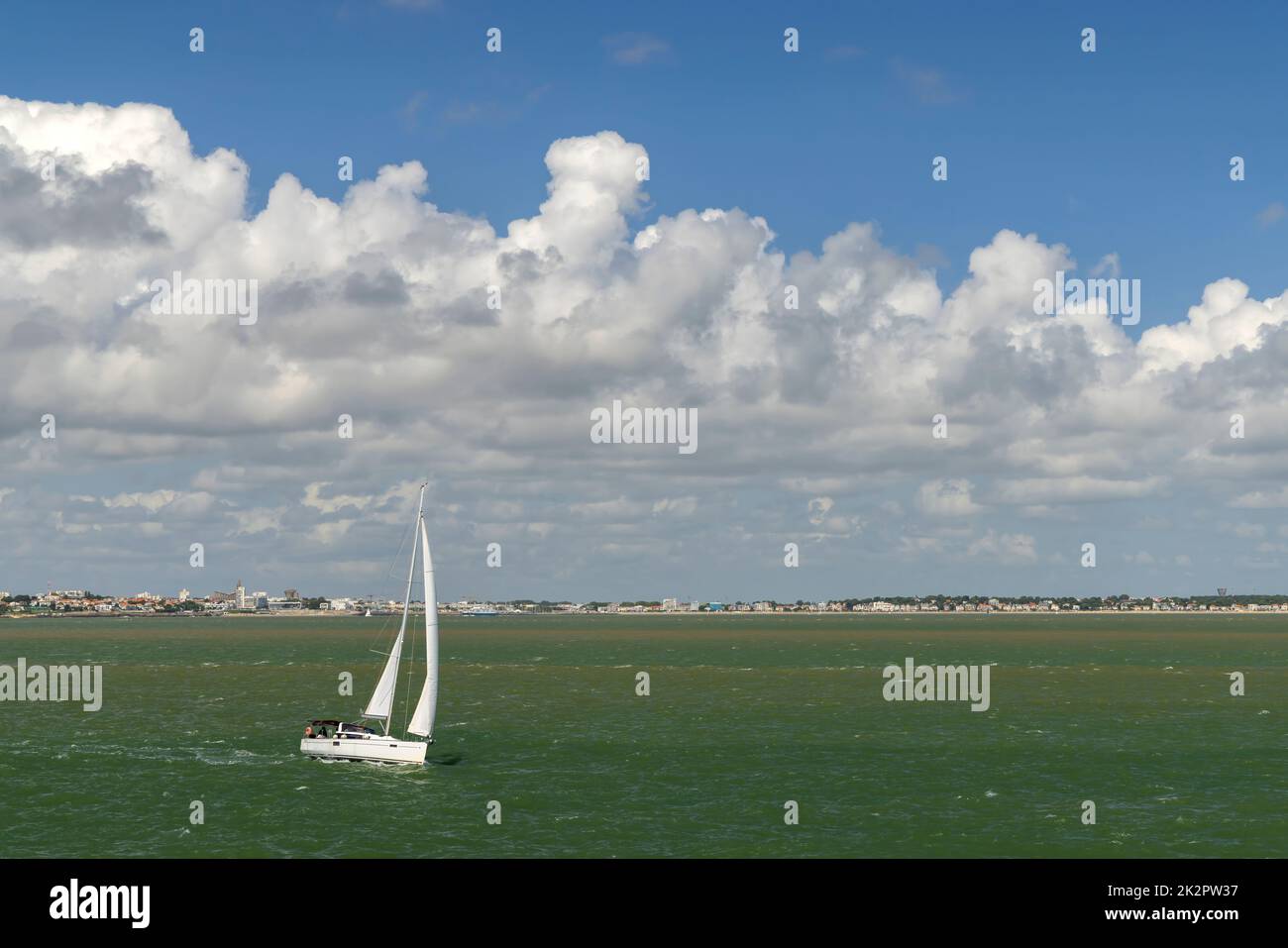 Royan, il dipartimento della Charente-Maritime e la regione della Nuova Aquitania, Francia Foto Stock