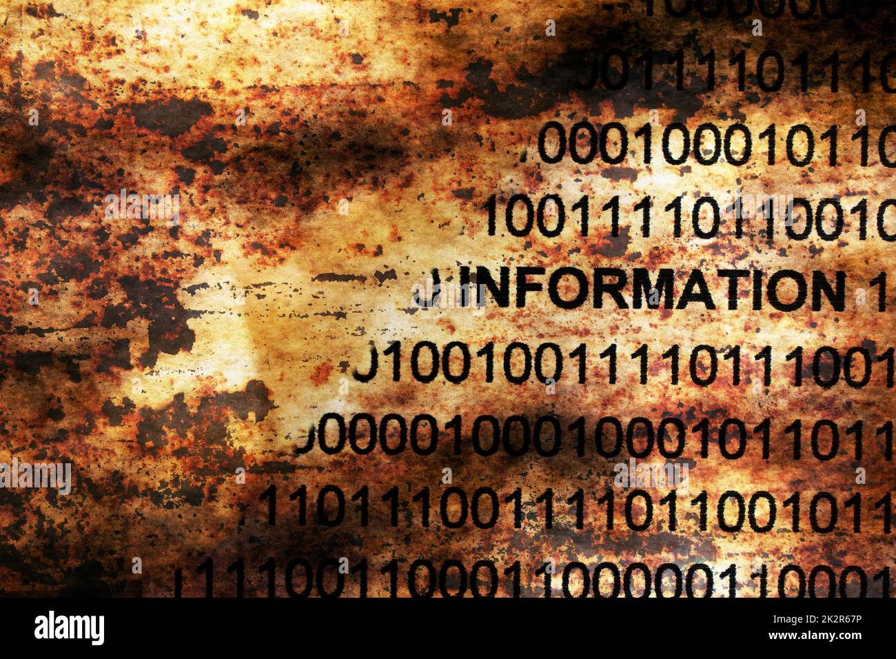 I dati di informazioni sul background grunge Foto Stock