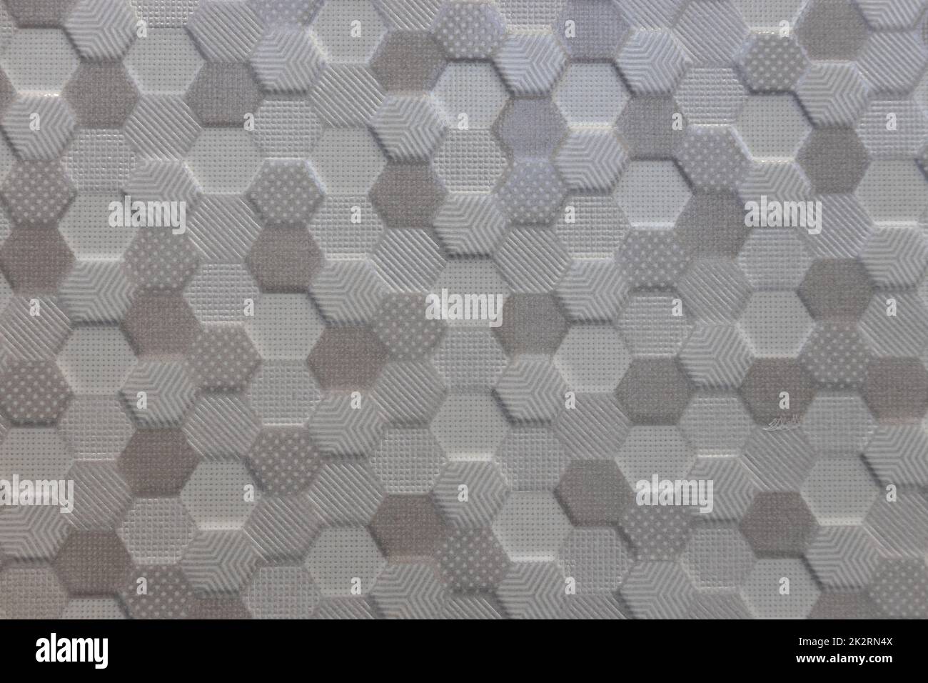 Sfondo della parete con 3D ripetizioni e texture moderne Foto Stock