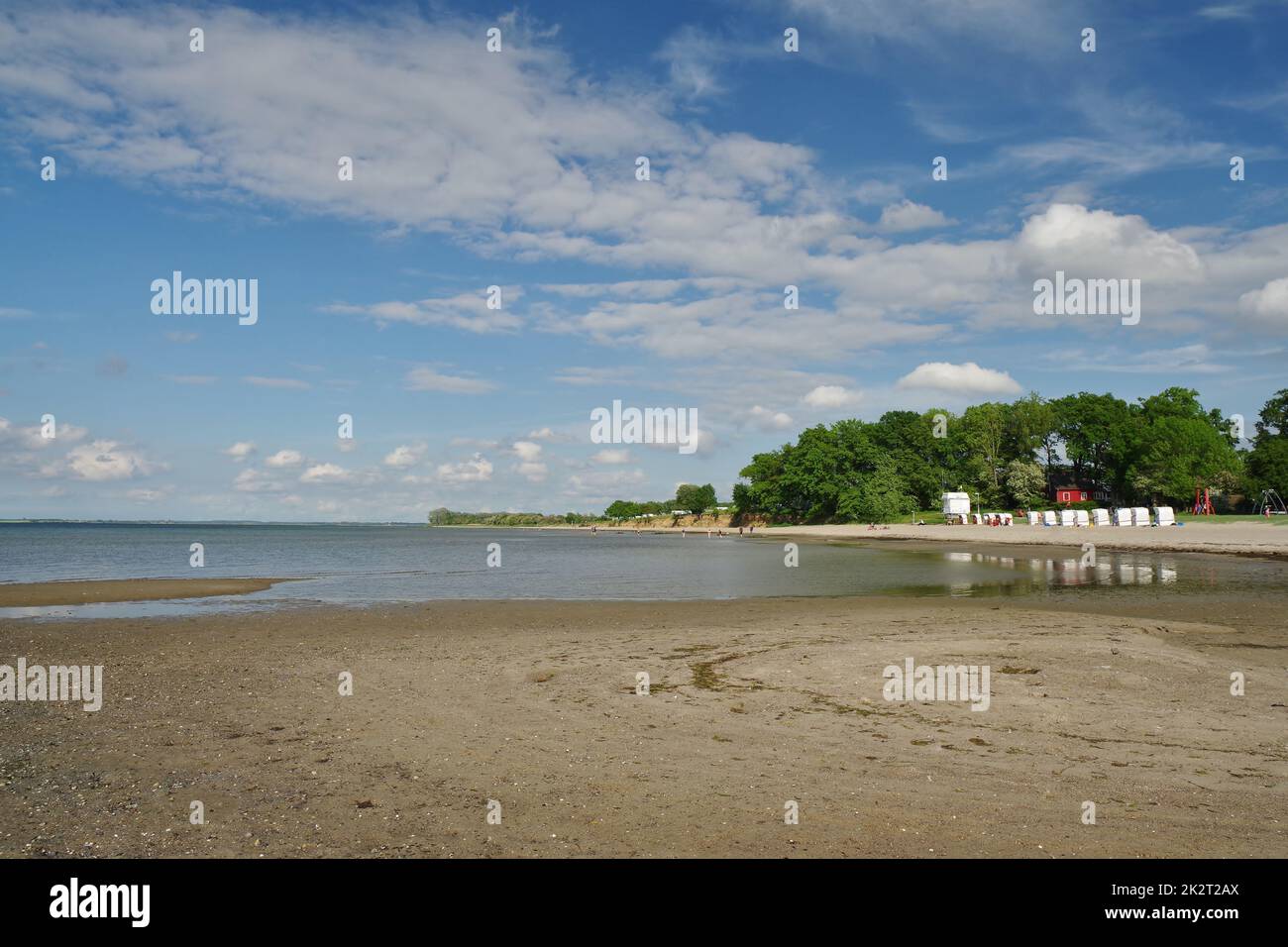 Sulla spiaggia, Zierow, Mar Baltico, Baia di Wismar, Nordwestmecklenburg, Meclemburgo-Pomerania anteriore, Germania Foto Stock