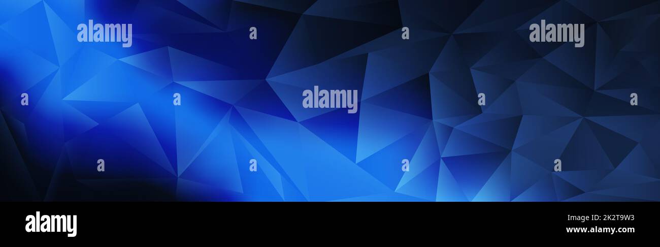 Panoramica astratta web sfondo blu viola gradiente - vettore Foto Stock