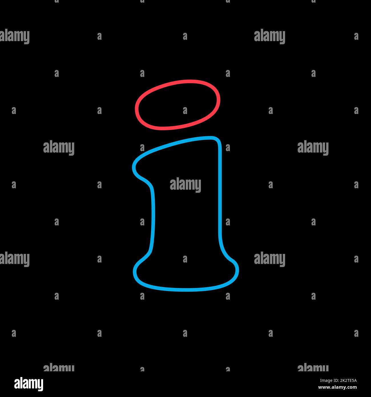 Icona Web delle informazioni. Guida, simbolo FAQ Foto Stock