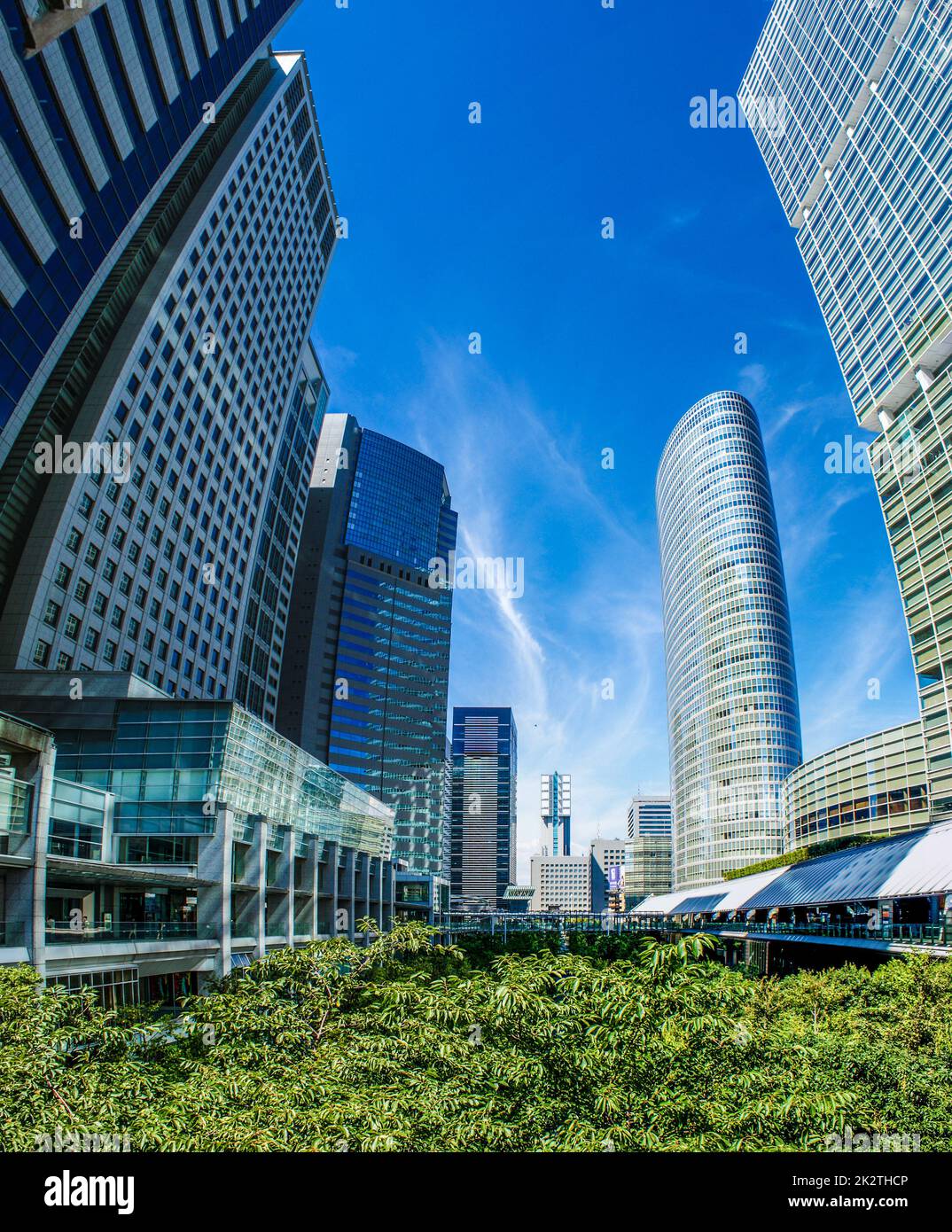 Shinagawa dei grattacieli e degli uffici Foto Stock