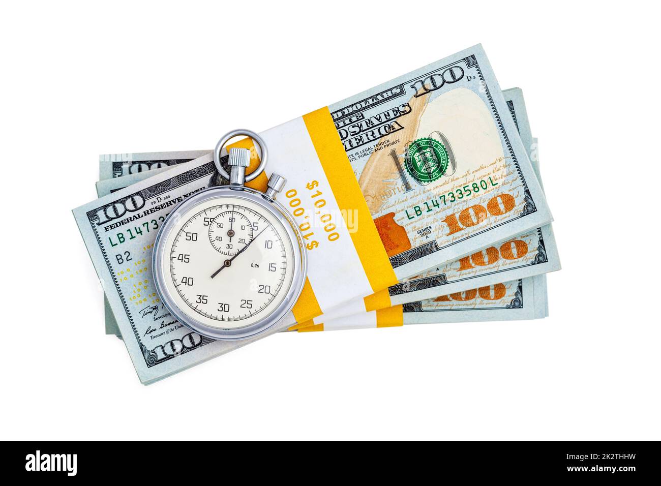 Il tempo è denaro Foto Stock