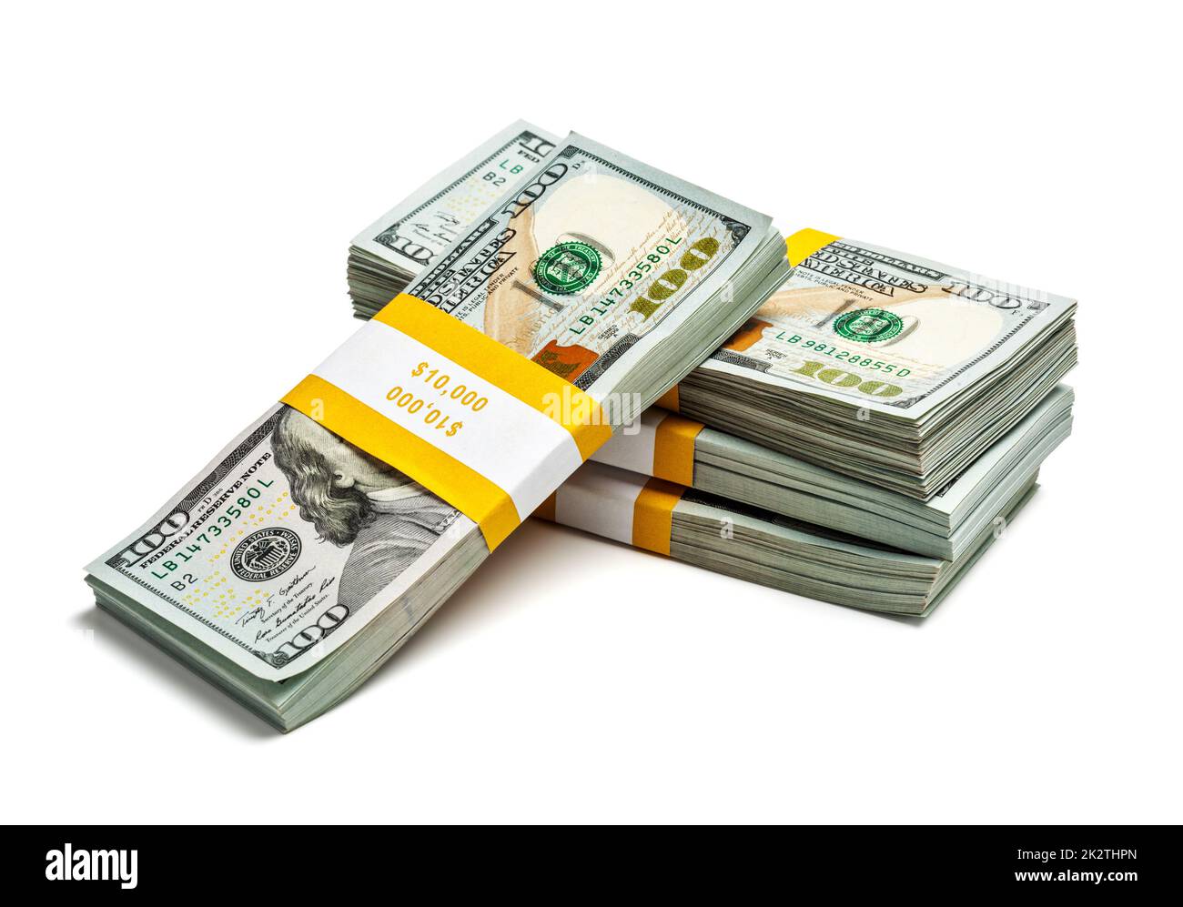 Pacchetti di 100 dollari US 2013 edizione banconote Foto Stock