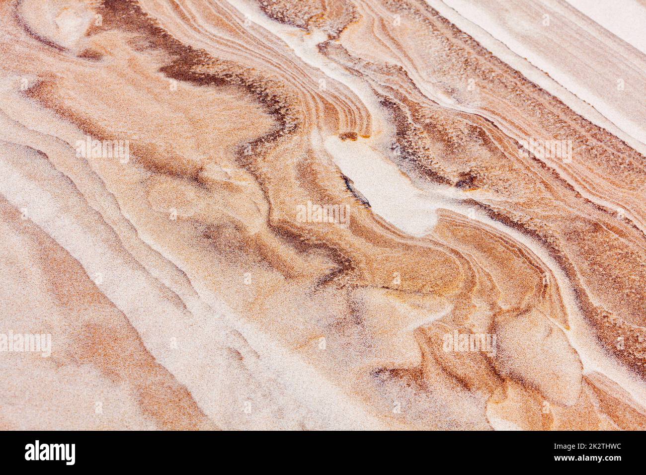 Struttura della sabbia Foto Stock
