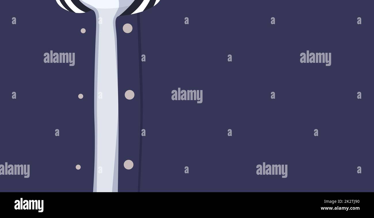 Disegno panoramico web sfondo abiti alla moda, spazio per la pubblicità di testo - Vector Foto Stock