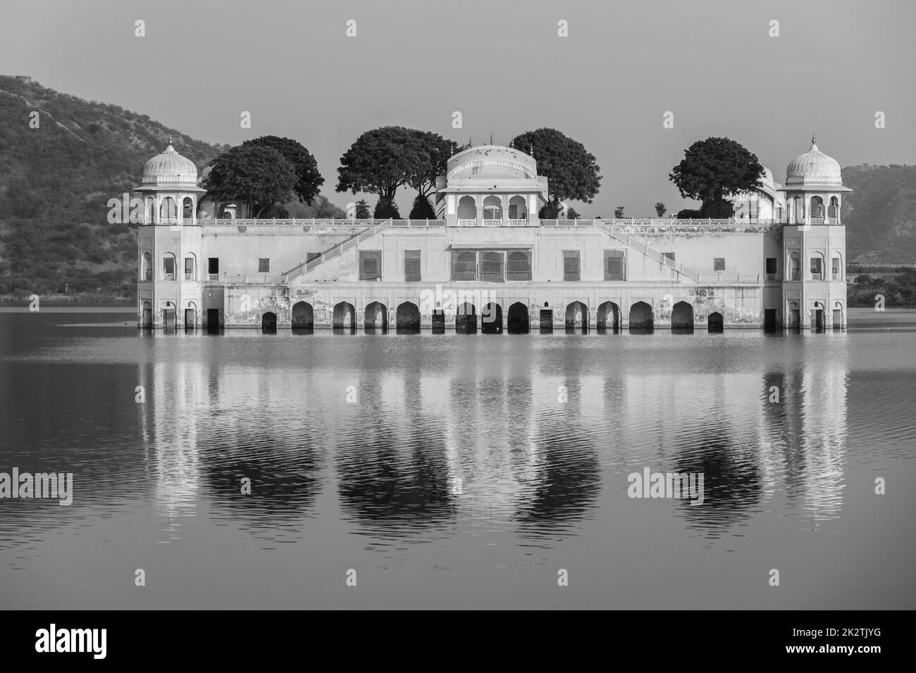 Jal Mahal Palazzo d'acqua. Jaipur, Rajasthan, India Foto Stock