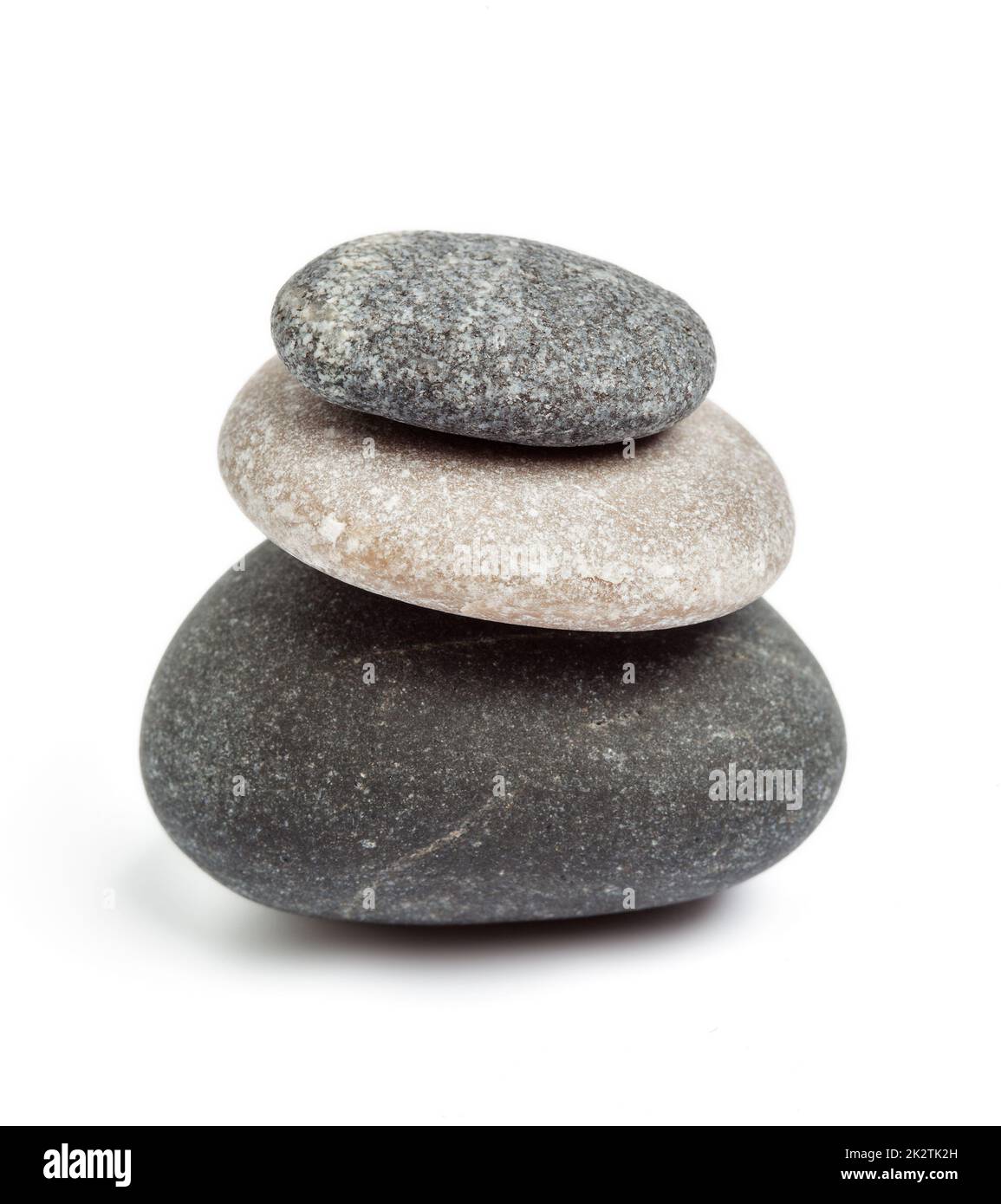 Pietre Zen concetto di equilibrio Foto Stock