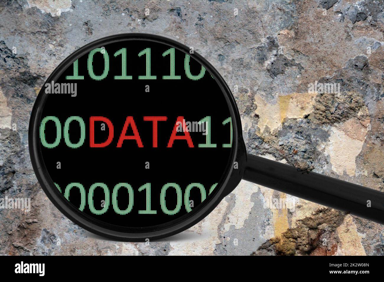 Concetto di dati Foto Stock