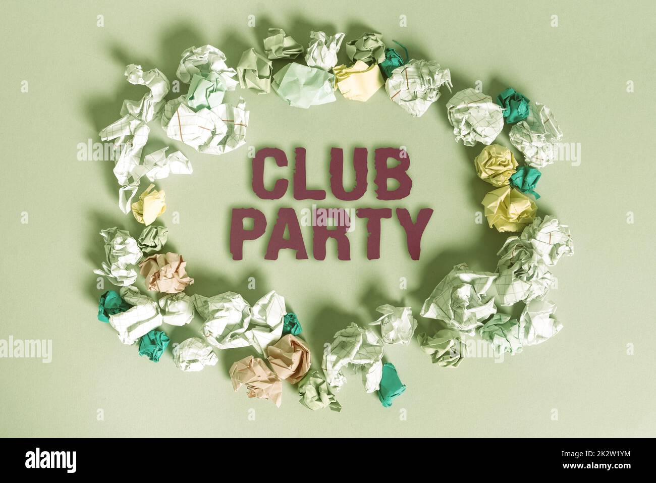 Ispirazione che mostra segno Club Party. Business concept sociale riunione in un luogo che è informale e può avere bevande -47806 Foto Stock