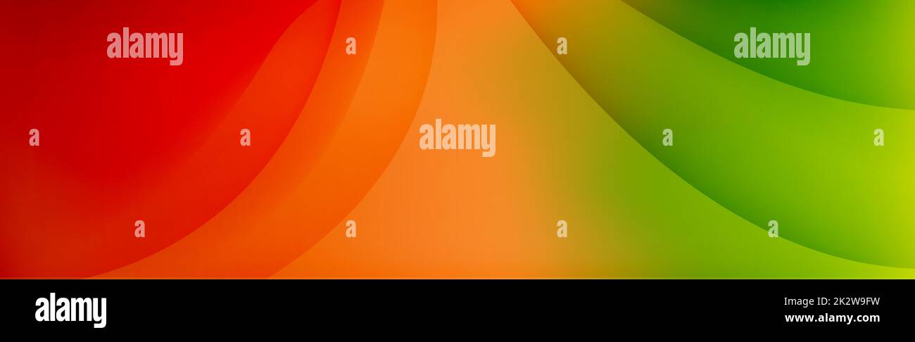 Panoramica astratta web sfondo rosso arancio gradiente - vettore Foto Stock