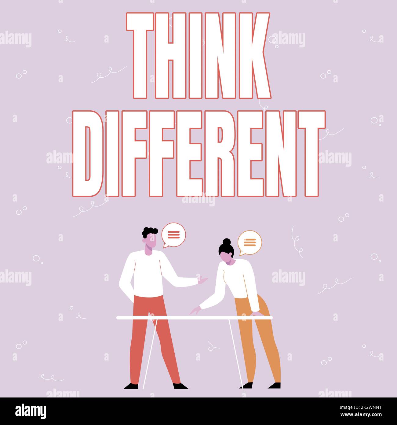 Testo che mostra ispirazione pensare diverso. Concetto di affari sia unico con i vostri pensieri o atteggiamento Vento di cambiamento dei soci che ripartisce le nuove idee per le strategie di lavoro di miglioramento di abilità. Foto Stock Testo che mostra ispirazione pensare diverso. Concetto di affari sia unico con i vostri pensieri o atteggiamento Vento di cambiamento dei soci che ripartisce le nuove idee per le strategie di lavoro di miglioramento di abilità. Foto Stock