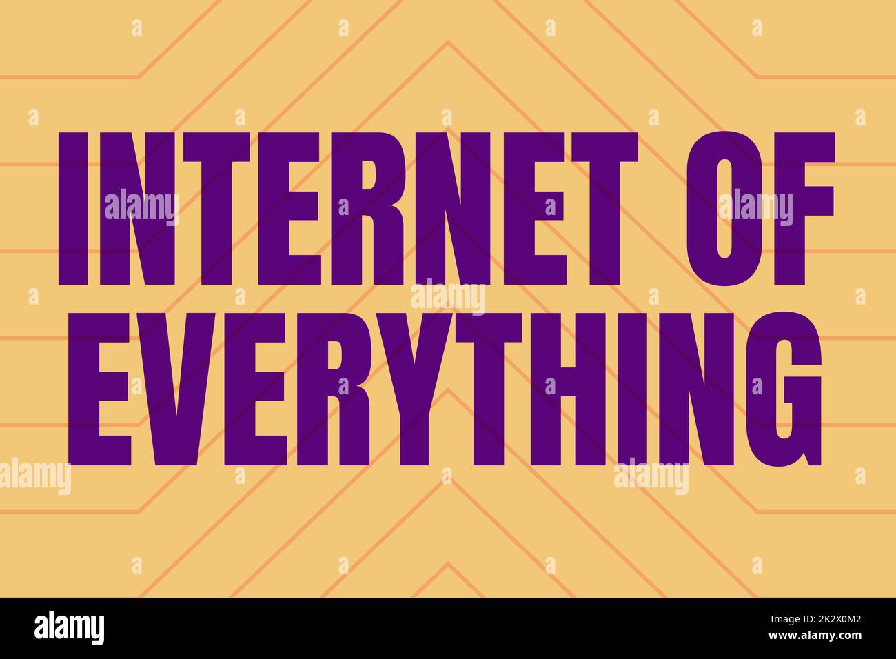 Didascalia concettuale Internet di tutto. Business Approach Smart Modern City and Wireless Communication Network Line sfondi illustrati con varie forme e colori. Foto Stock