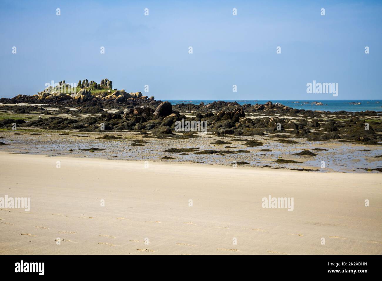 Chausey isola Bretagna, Francia Foto Stock