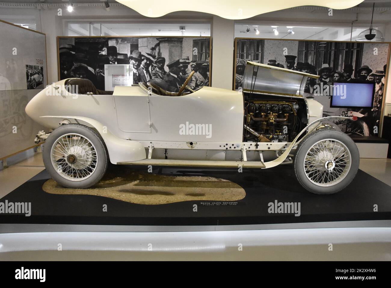 Austro-Daimler 14/35 PS Roadster '1918 - Museo Fahr(t)raum Mattsee/Austria 2020 Foto Stock
